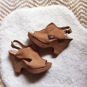 Franco Sarto Gallard wedge sandal
